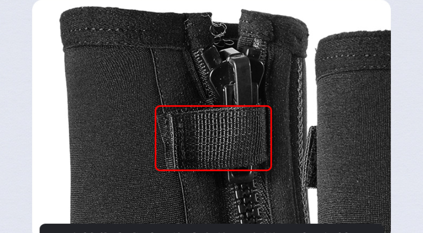 OUZO 5mm Neoprene Dive Boots | High-Top Puncture Resistant Water Shoes for Snorkeling & Surfing | Anti-Slip Beach Socks | BX5029-B