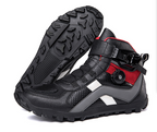 Motorcycle Riding Shoes | Unisex All-Season Urban Street Bike Boots | Casual Biker Sneakers | JC-1988