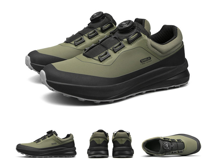 Men‘s 4E Wide Width Waterproof Trail Runners Trainers Lightweight Cushioned Hiking Shoes for Overpronation All‑Terrain Outdoor Sneakers