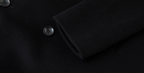 100% Wool Long Trench Coat with Belt | Men’s Knee-Length Double-Faced Wool Overcoat | Premium Winter Outerwear Trench coat