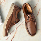 Lässige, atmungsaktive Herrenschuhe aus britischem Leder, stilvolles und bequemes Schuhwerk | B2231 