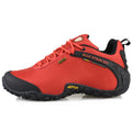 ECAF HTRON Men Water-Resistant Hiking Shoes Breathable Trainers Trail Runners Lightweight Outdoor Trekking Sneakers