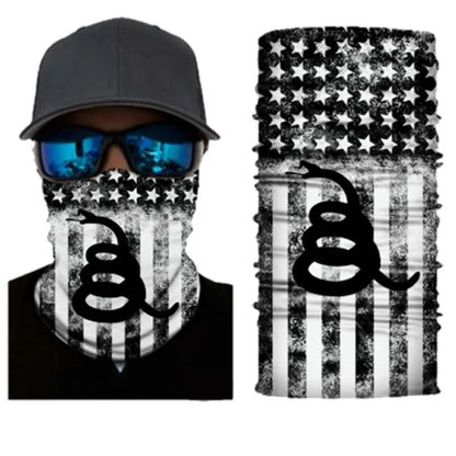 Confezione da 3/6 scaldacollo da uomo, fascia per il viso, bandana, maschera | S251