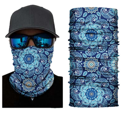 Confezione da 3/6 scaldacollo da uomo, fascia per il viso, bandana, maschera | S251