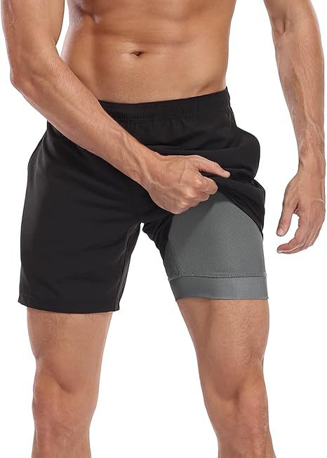Sommer-Strandshorts mit 3D-Druck für Herren, doppellagig, schnelltrocknend, atmungsaktiv, auffällige Designs | SCDK-QK 