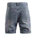 Herren Vintage Straight-Leg Denim Shorts - 2025 Sommer Mid-Thigh Casual Jeans Shorts | ST0018 