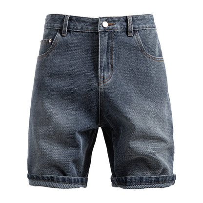 Herren Vintage Straight-Leg Denim Shorts - 2025 Sommer Mid-Thigh Casual Jeans Shorts | ST0018 