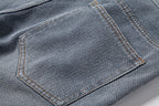 Herren Vintage Straight-Leg Denim Shorts - 2025 Sommer Mid-Thigh Casual Jeans Shorts | ST0018 