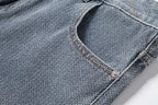 Herren Vintage Straight-Leg Denim Shorts - 2025 Sommer Mid-Thigh Casual Jeans Shorts | ST0018 