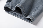 Herren Vintage Straight-Leg Denim Shorts - 2025 Sommer Mid-Thigh Casual Jeans Shorts | ST0018 