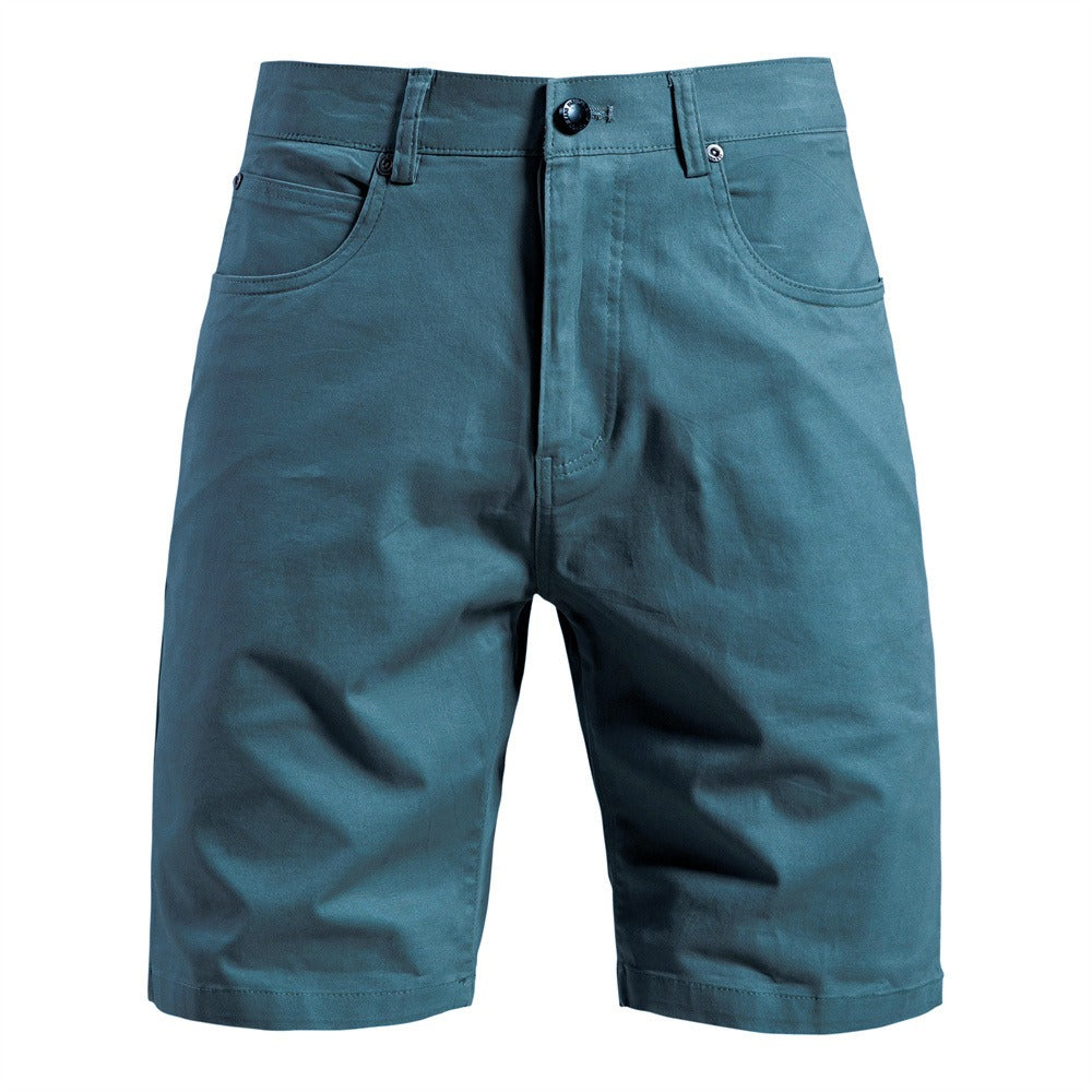 Herren Baumwolle Casual Cargo Shorts Sommer Slim Fit 5-Zoll Straight-Leg Short | ST010 