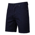 Herren Baumwolle Casual Cargo Shorts Sommer Slim Fit 5-Zoll Straight-Leg Short | ST010 