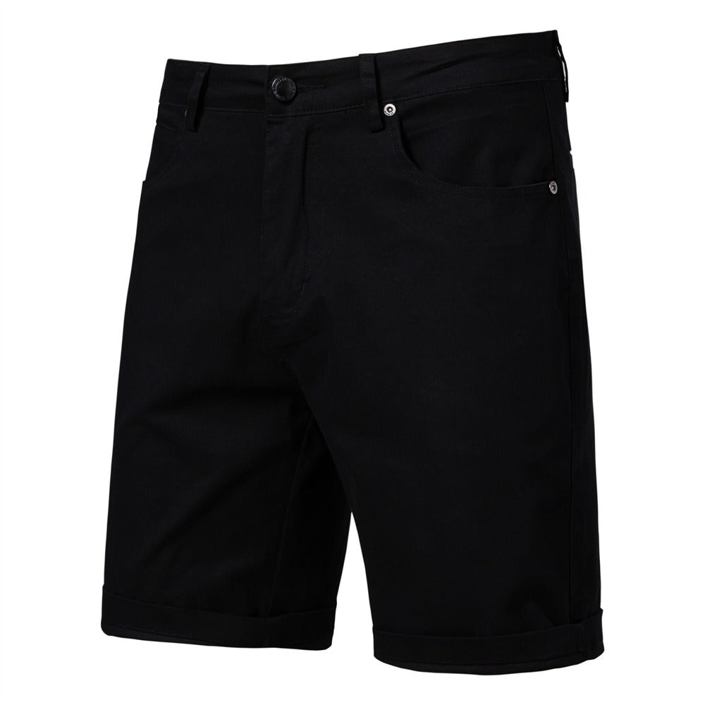 Herren Baumwolle Casual Cargo Shorts Sommer Slim Fit 5-Zoll Straight-Leg Short | ST010 
