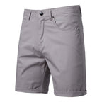 Herren Baumwolle Casual Cargo Shorts Sommer Slim Fit 5-Zoll Straight-Leg Short | ST010 