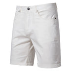 Herren Baumwolle Casual Cargo Shorts Sommer Slim Fit 5-Zoll Straight-Leg Short | ST010 