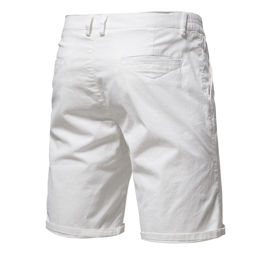 Herren Baumwolle Casual Cargo Shorts Sommer Slim Fit 5-Zoll Straight-Leg Short | ST010 