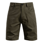 Herren Baumwolle Casual Cargo Shorts Sommer Slim Fit 5-Zoll Straight-Leg Short | ST010 