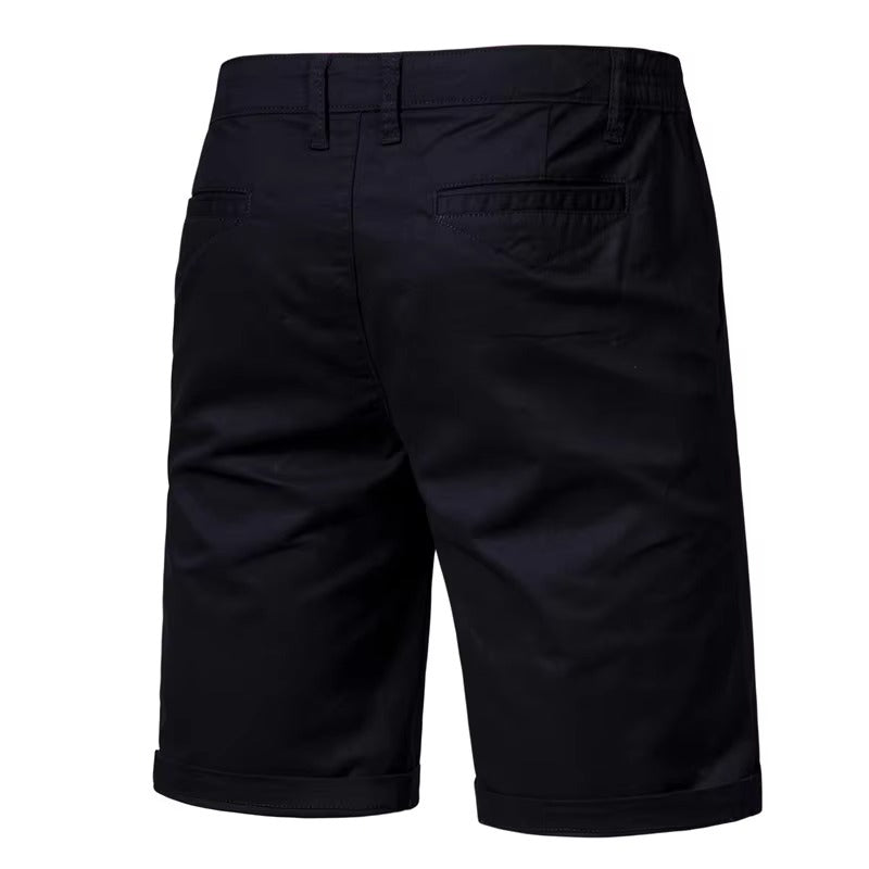 Herren Slim-Fit 5-Inch Cargo Shorts – Lässige Sommershorts aus Baumwolle (Übergrößen) | ST019 