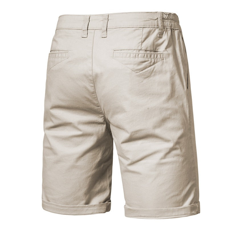 Herren Slim-Fit 5-Inch Cargo Shorts – Lässige Sommershorts aus Baumwolle (Übergrößen) | ST019 