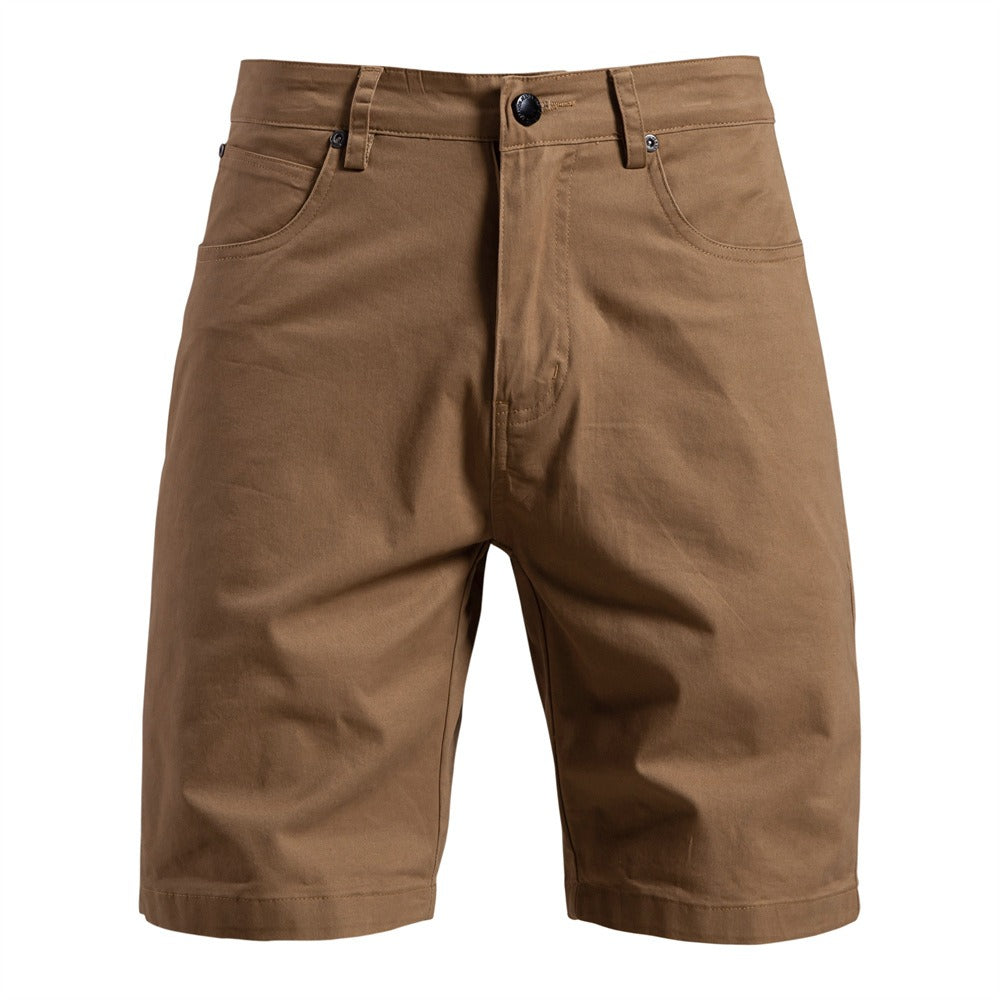 Herren Slim-Fit 5-Inch Cargo Shorts – Lässige Sommershorts aus Baumwolle (Übergrößen) | ST019 