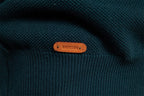 Herren-Strickpullover mit Stehkragen und halbem Reißverschluss – Lässiger Colorblock-Pullover | SW135 
