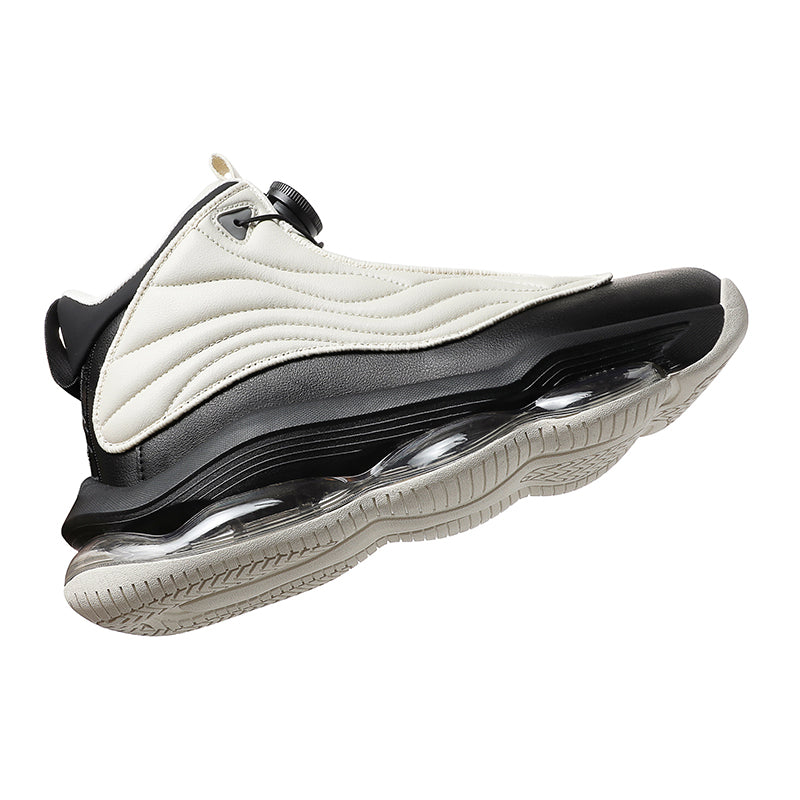 Herren High-Top Basketballschuhe mit Drehriemen &amp; Luftpolster – Street Sport Sneakers | A329 