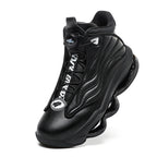 Herren High-Top Basketballschuhe mit Drehriemen &amp; Luftpolster – Street Sport Sneakers | A329 