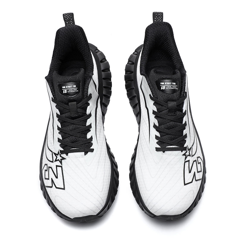 Carbon Plate Laufschuhe für Herren – Leicht &amp; Atmungsaktiv mit TPU-Zwischensohle | A396 
