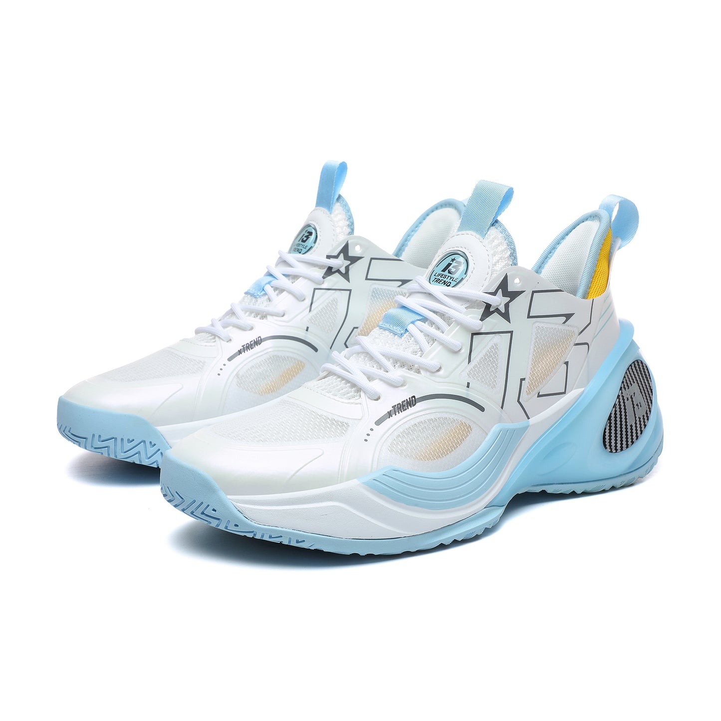 Hochleistungs-Basketballschuhe für Herren – Nahtlose Strick-Court-Sneaker | A500 