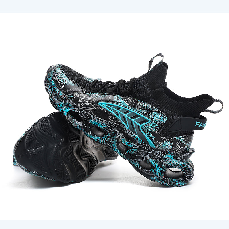 Herren Flyknit Sports AIRMAX Schuhe Atmungsaktive Blade Laufschuhe mit trendigem Mesh-Design | 2188