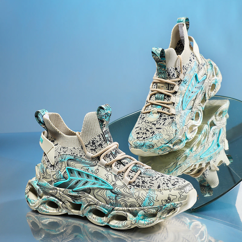 Herren Flyknit Sports AIRMAX Schuhe Atmungsaktive Blade Laufschuhe mit trendigem Mesh-Design | 2188