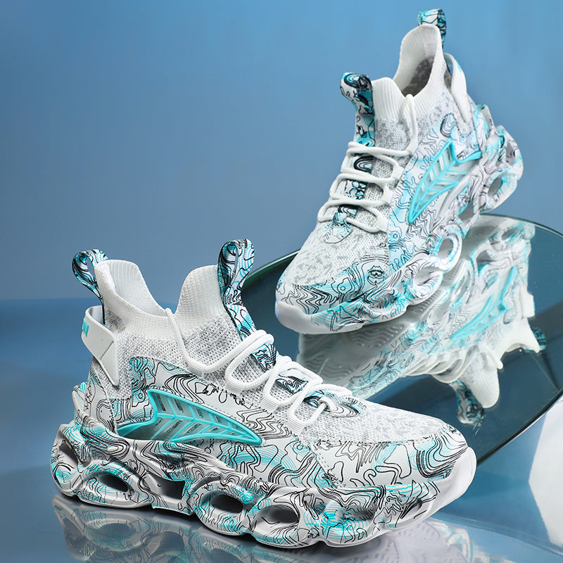 Herren Flyknit Sports AIRMAX Schuhe Atmungsaktive Blade Laufschuhe mit trendigem Mesh-Design | 2188