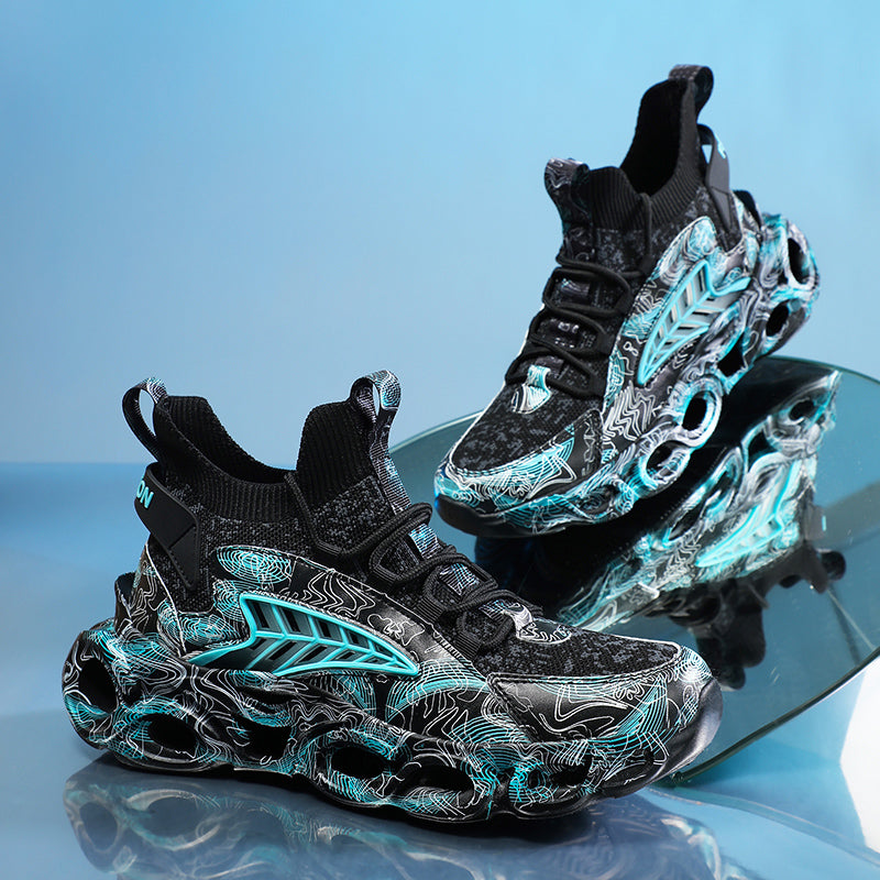 Herren Flyknit Sports AIRMAX Schuhe Atmungsaktive Blade Laufschuhe mit trendigem Mesh-Design | 2188