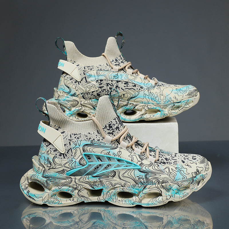 Herren Flyknit Sports AIRMAX Schuhe Atmungsaktive Blade Laufschuhe mit trendigem Mesh-Design | 2188