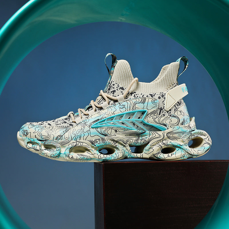 Herren Flyknit Sports AIRMAX Schuhe Atmungsaktive Blade Laufschuhe mit trendigem Mesh-Design | 2188