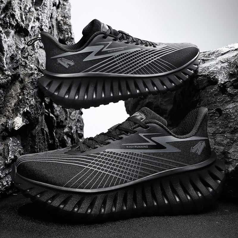 Atmungsaktive Unisex-Laufschuhe – Leichte Flyknit-Sneaker | A526 