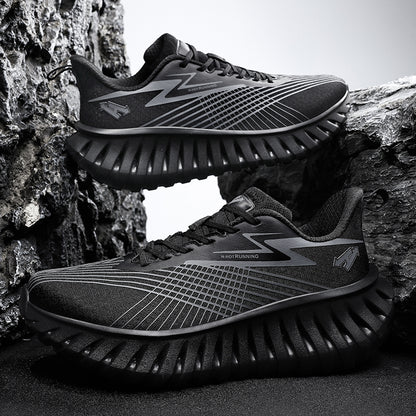 Atmungsaktive Unisex-Laufschuhe – Leichte Flyknit-Sneaker | A526 