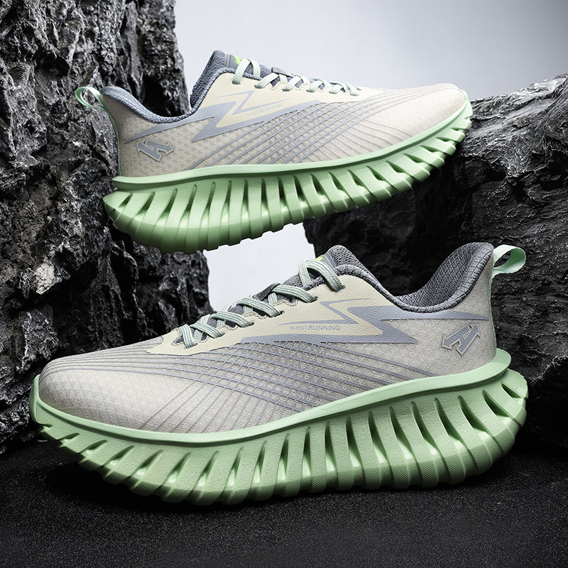 Atmungsaktive Unisex-Laufschuhe – Leichte Flyknit-Sneaker | A526 