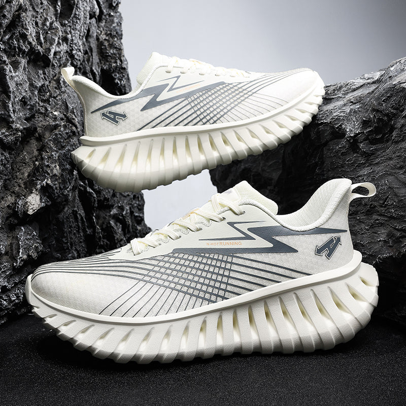 Atmungsaktive Unisex-Laufschuhe – Leichte Flyknit-Sneaker | A526 