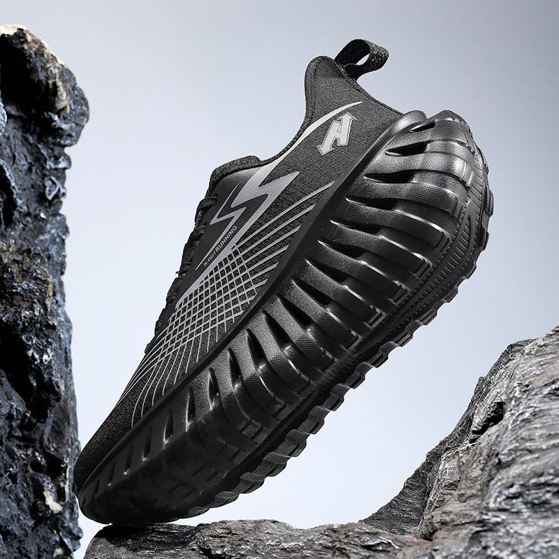 Atmungsaktive Unisex-Laufschuhe – Leichte Flyknit-Sneaker | A526 