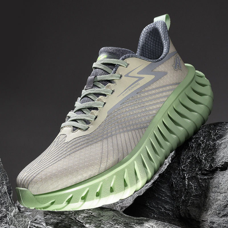 Atmungsaktive Unisex-Laufschuhe – Leichte Flyknit-Sneaker | A526 