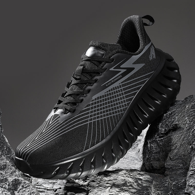 Atmungsaktive Unisex-Laufschuhe – Leichte Flyknit-Sneaker | A526 