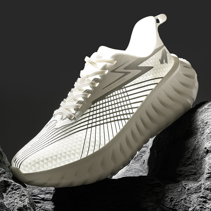 Atmungsaktive Unisex-Laufschuhe – Leichte Flyknit-Sneaker | A526 