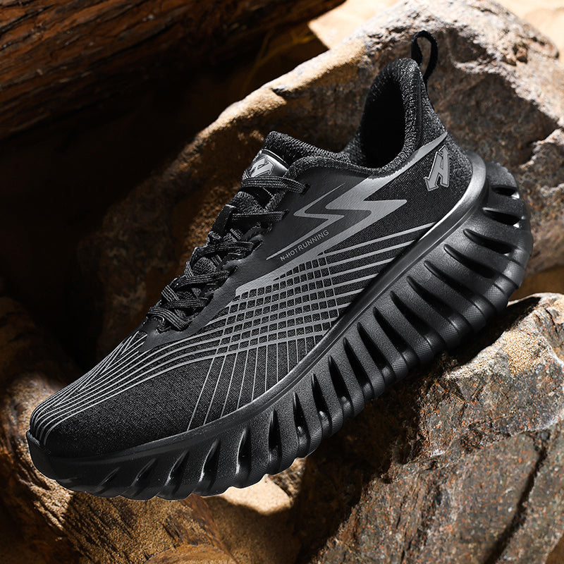 Atmungsaktive Unisex-Laufschuhe – Leichte Flyknit-Sneaker | A526 