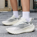 Atmungsaktive Unisex-Laufschuhe – Leichte Flyknit-Sneaker | A526 