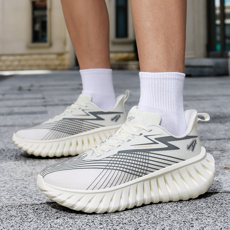 Atmungsaktive Unisex-Laufschuhe – Leichte Flyknit-Sneaker | A526 