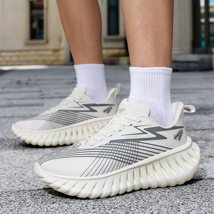 Atmungsaktive Unisex-Laufschuhe – Leichte Flyknit-Sneaker | A526 