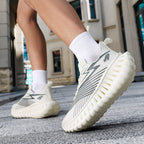 Atmungsaktive Unisex-Laufschuhe – Leichte Flyknit-Sneaker | A526 