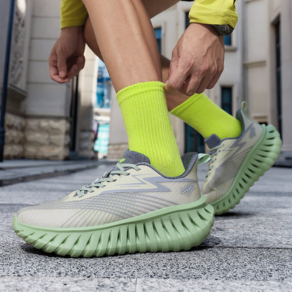 Atmungsaktive Unisex-Laufschuhe – Leichte Flyknit-Sneaker | A526 