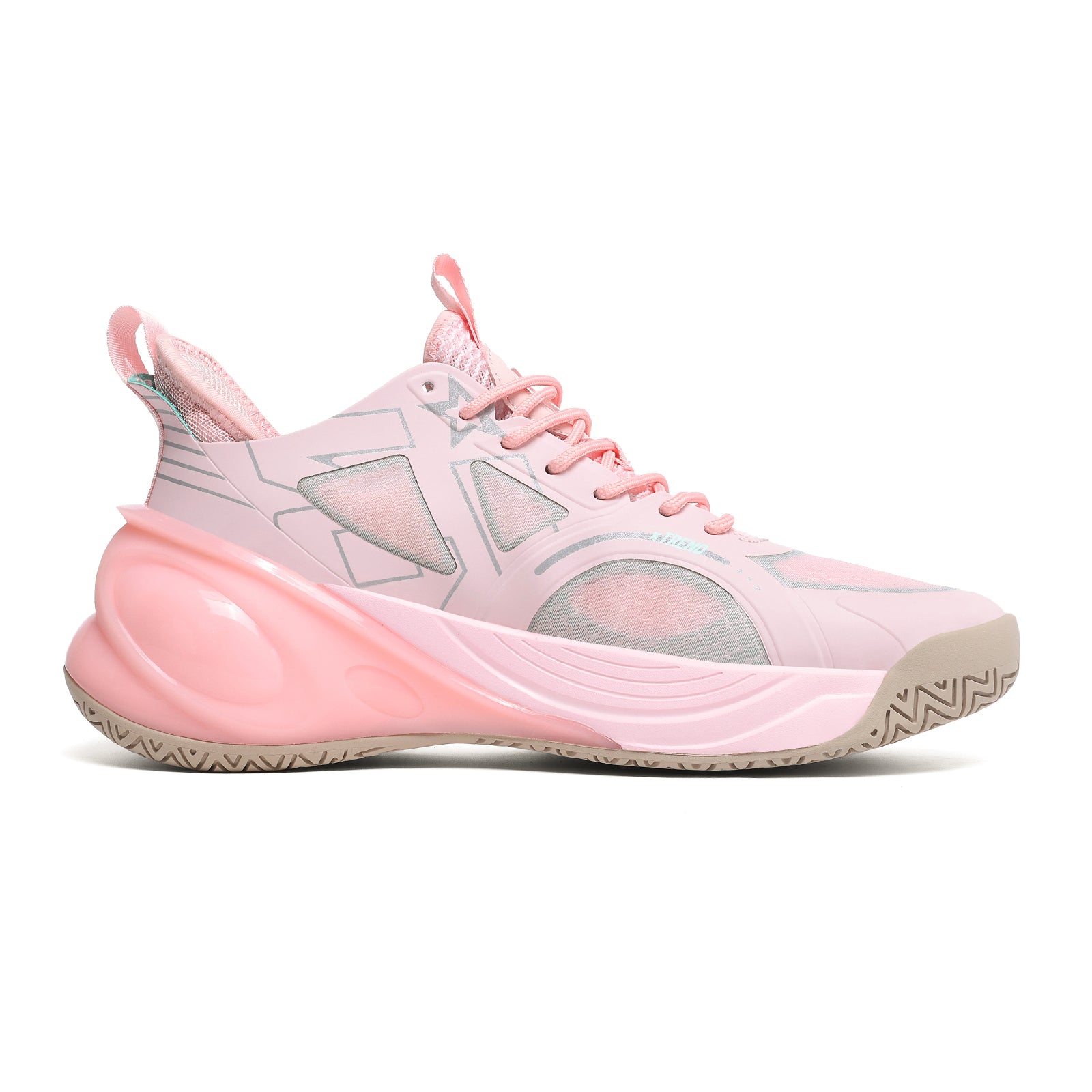 Hochleistungs-Basketballschuhe für Herren – Nahtlose Strick-Court-Sneaker | A500 